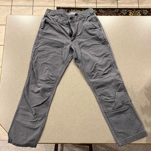 CARHARTT RUGGED FLEX RELAXED FIT CANVAS DOUBLE-FRONT UTILITY WORK PANT